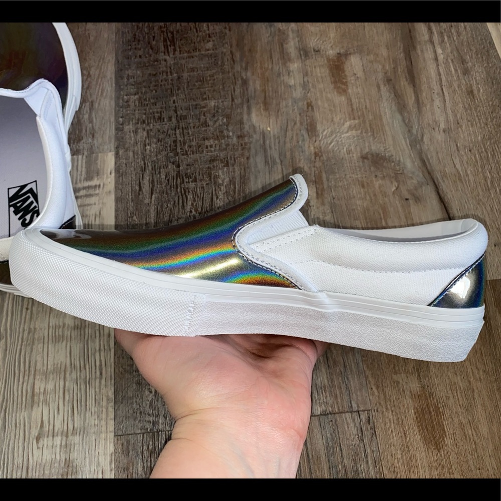 Vans iridescent slip on shoes sneakers - Picture 5 of 5